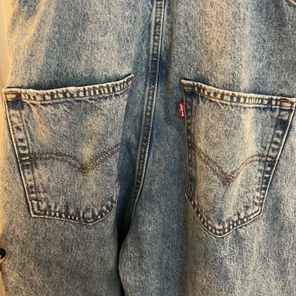 Levi’s Vintage Denim Overalls Small - Picture 6 of 7